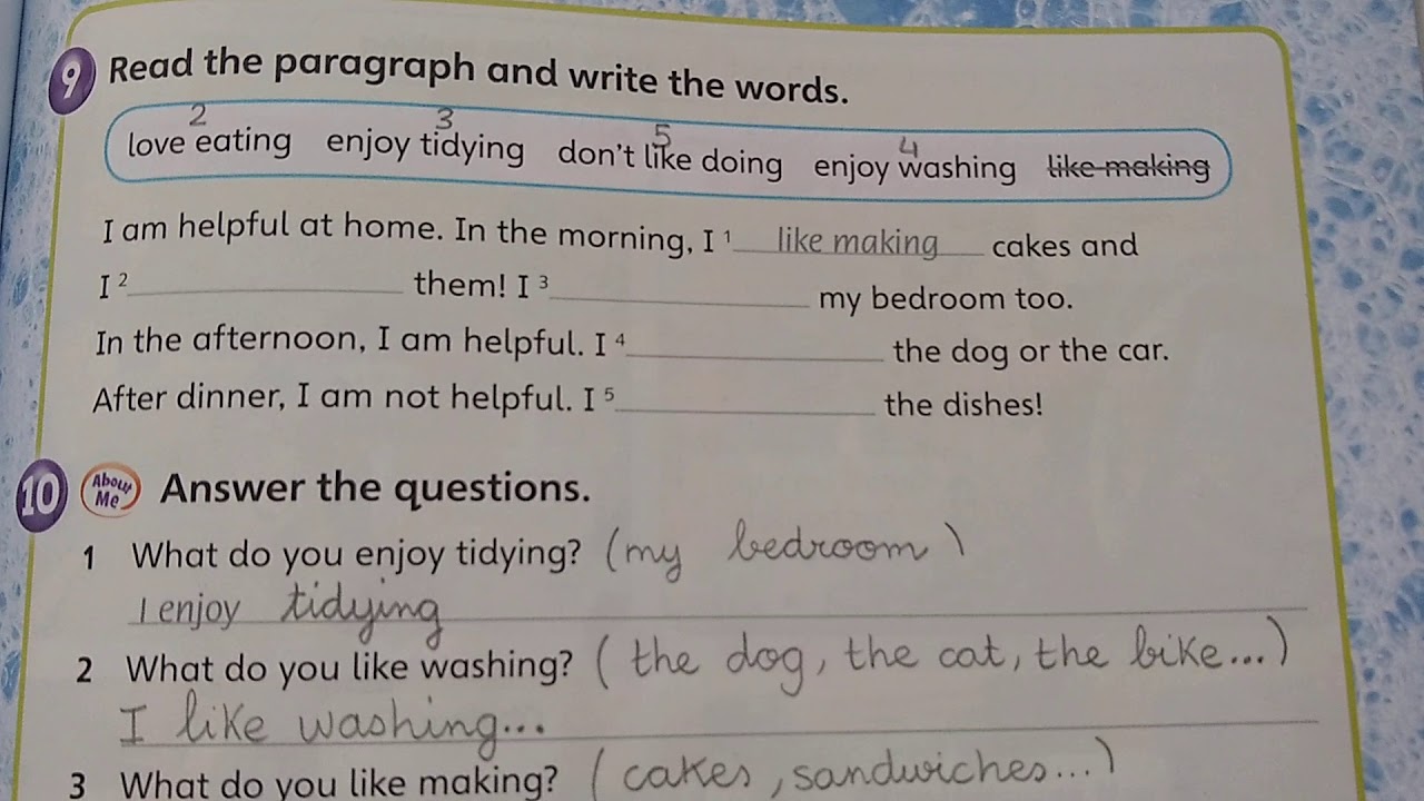 Unit 5 Writing task Level 3 - YouTube