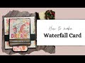 Secret To A Perfect Waterfall Card |  Cant believe i was doing it wrong all these years!!