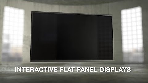 Optoma Creative Touch Interactive Flat Panels