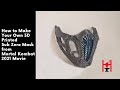 How to Make Your Own 3D Printed Sub Zero Mask from Mortal Kombat 2021 Movie