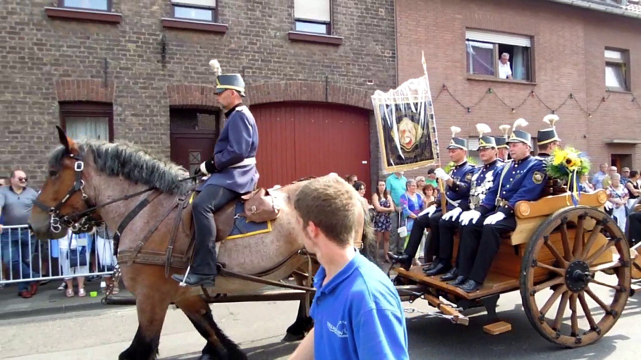 Schützenfest Nievenheim - Ückerath 2017, Königsparade (2 Rest)
