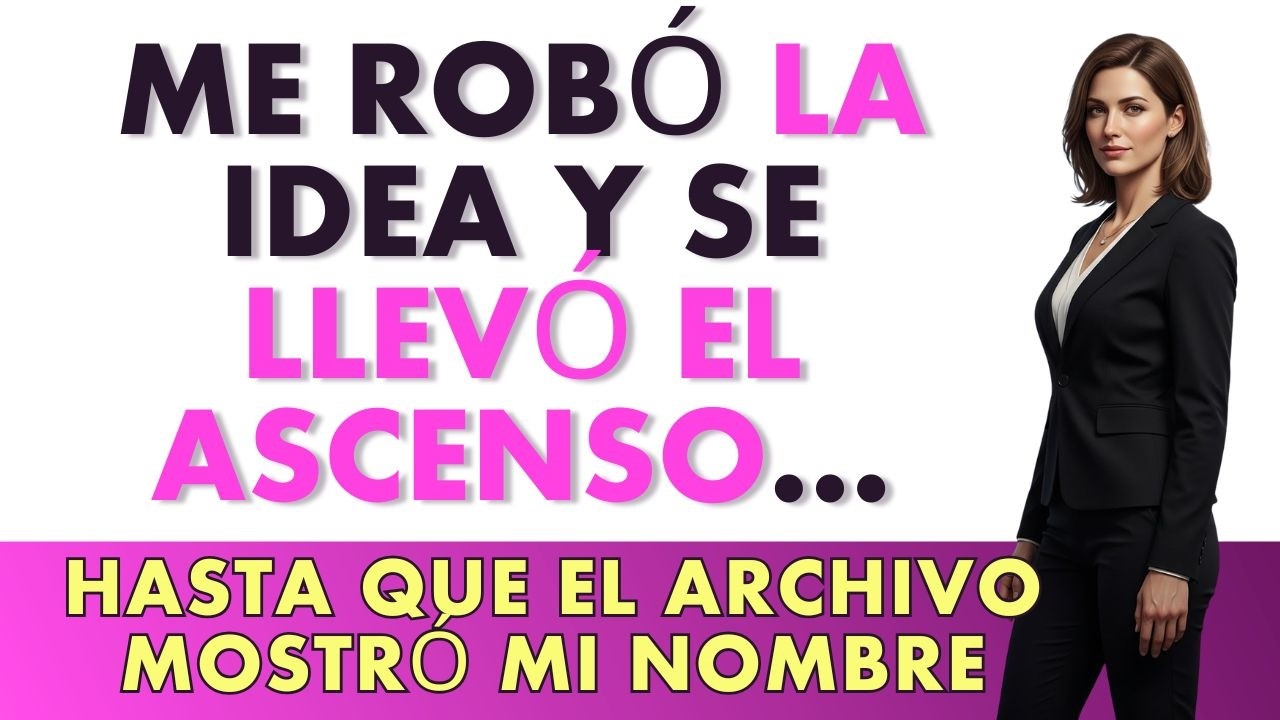 Mi mejor amiga me robó la idea y se llevó el ascenso… hasta que el archivo mostró mi nombre