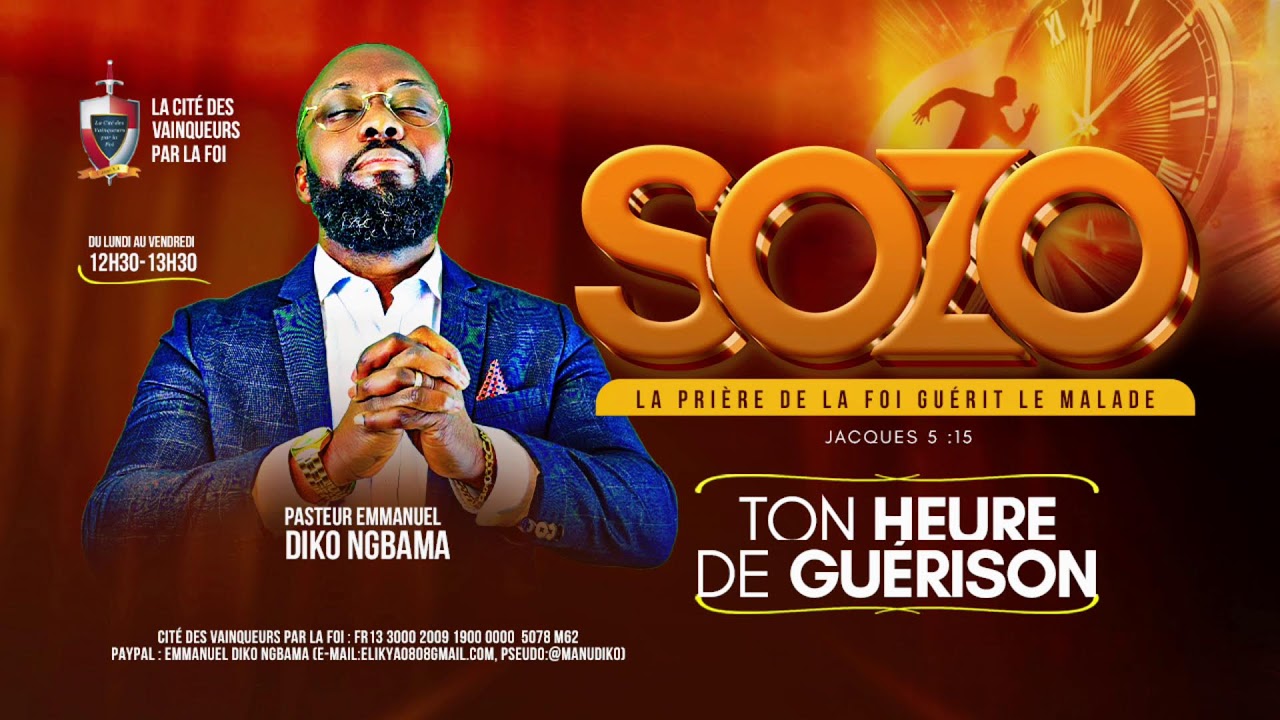 Pasteur Emmanuel Diko | SOZO | Foi et guérison
