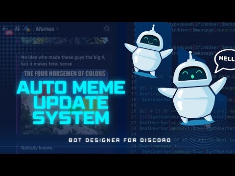 ADVANCED AUTO MEME SYSTEM | BDFD TUTORIAL | MEME SYSTEM | BotDesigner