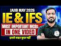 JAIIB May 2026 | IE &amp; IFS Most Important MCQs | IE &amp; IFS Complete Marathon | by Ashish Sir