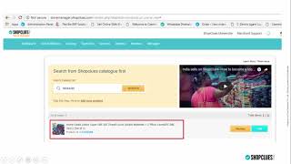 ShopClues.com - Adding products in your catalog - Express upload screenshot 1