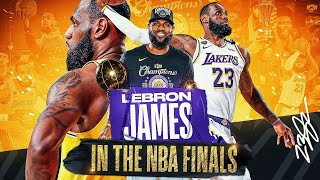 The BEST Of LeBron's 10 NBA Finals Appearances 👑