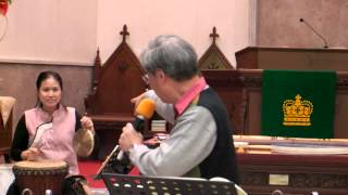 聖詩2009版261大家來，來謳咾主上帝(緬甸聖詩，台語教學)