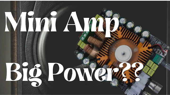 Big Power in the Palm of Your Hand TDA7498E 160W+160W watts