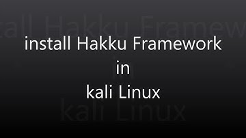 install Hakku Framework in kali Linux
