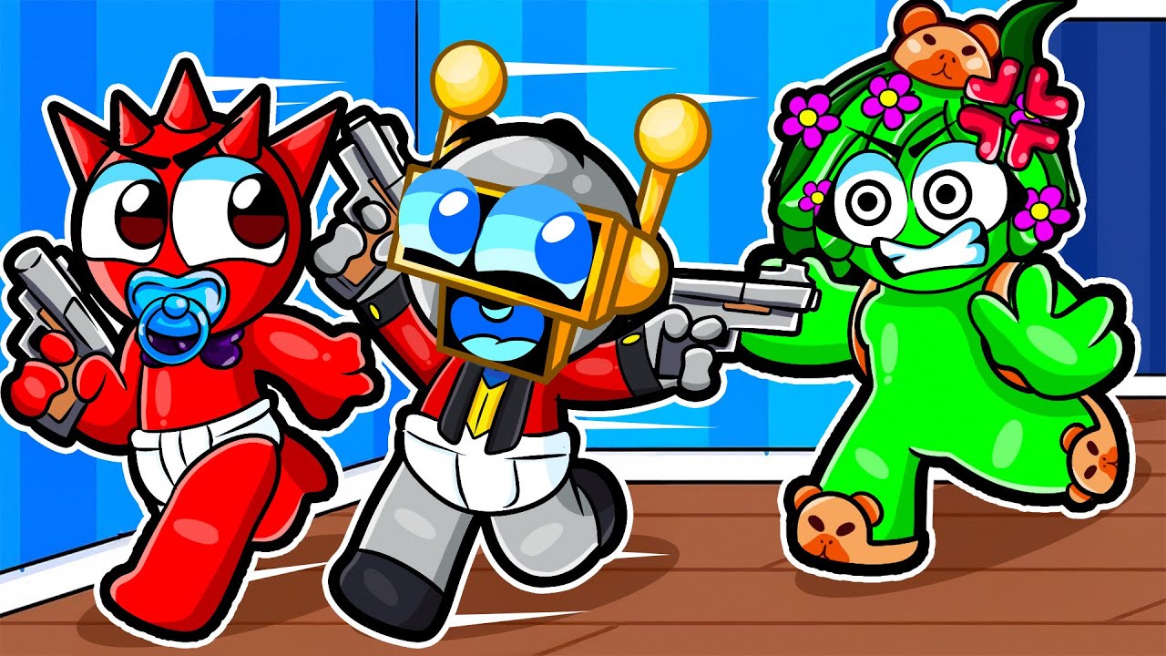 ¡BEBE FUNBOT y BEBE RADDY DESTRUYEN la CASA de la MAMÁ VINERÍA!