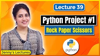 Python Project 1 | Rock Paper Scissors Game in Python | Python for Beginners #lec39 screenshot 4