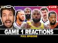 GAME 1 REACTIONS: Lakers-Rockets, Knicks-Hawks, Nuggets-Timberwolves, Cavs-Raptors | NBA Playoffs