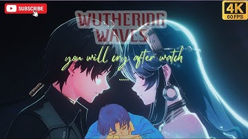 Witness the epic opening scene of Wuthering Waves! 🌊✨#anime #sadanime 