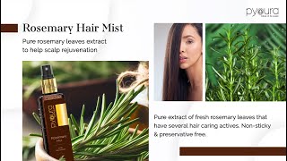 Rosemary Hair Mist Serum, Non-Sticky, Manage Hair Fall & Hair Growth, 100% Natural, No Preservatives