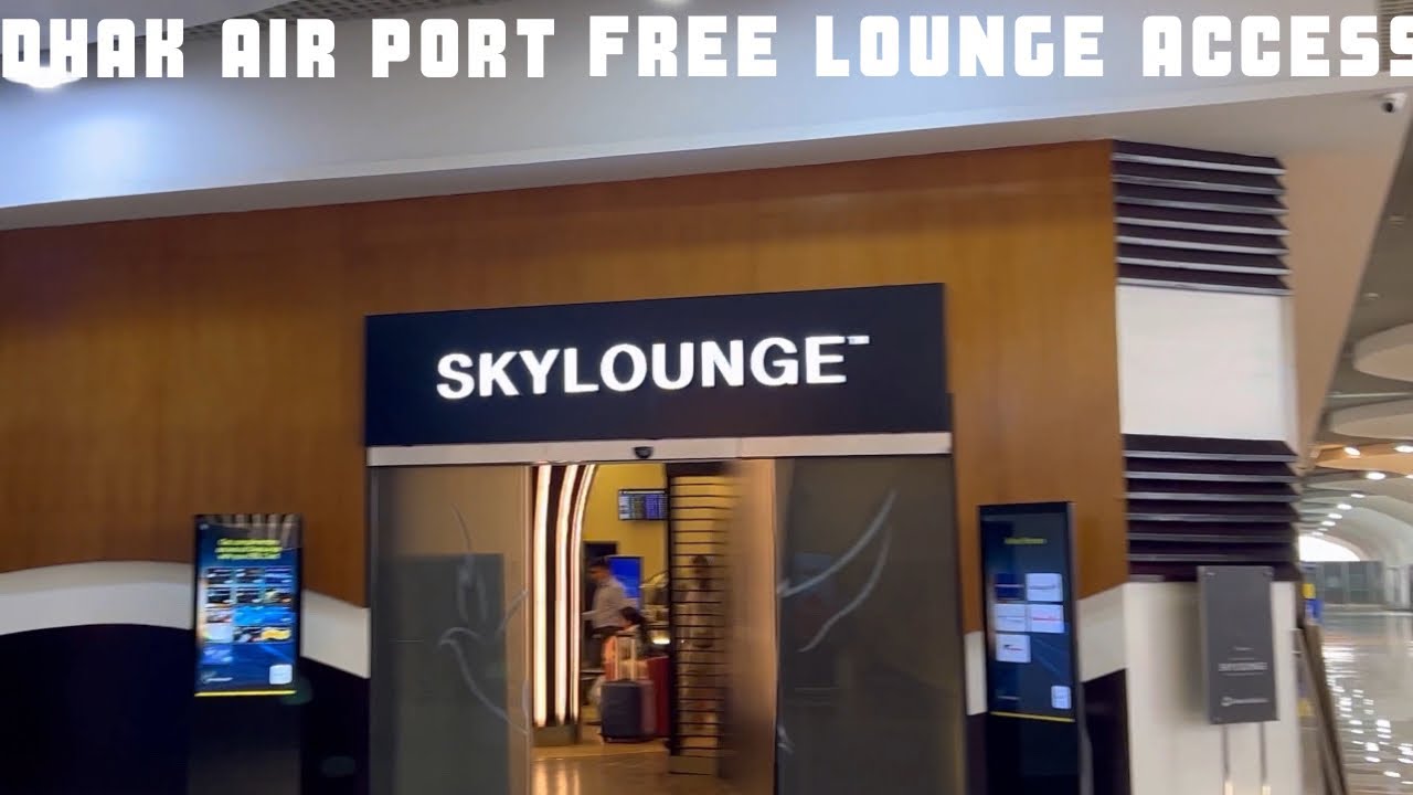 Sky Lounge at Hazrat Shajalal international airport | Free Access |bangla guide 