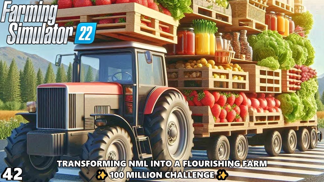 Selling Farm Produce & UPGRADING THE FARM | No Man's Land | #42