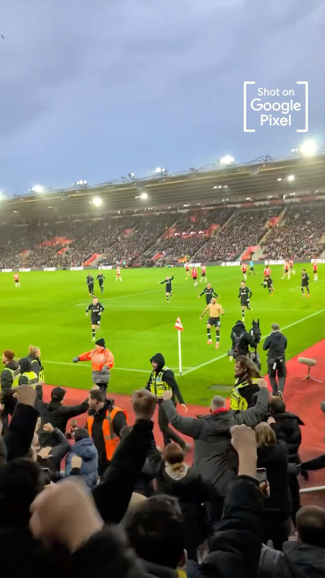 Salah’s winner from inside the away end
