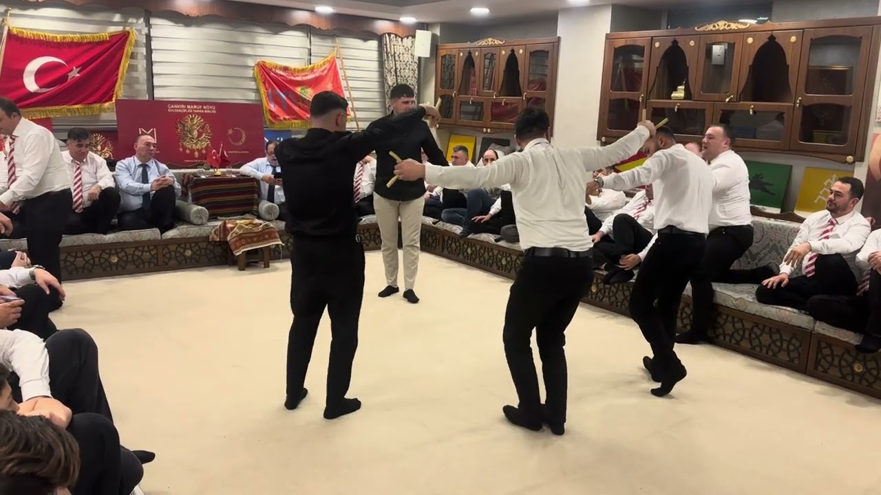 Çankırı maruf köyü sultançiftliği Yaren’i gözlerimizden kaşık oyunu