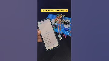 Smart Home Alert System 🚨 using Esp32 | Motion, Gas, Fire SMS alert