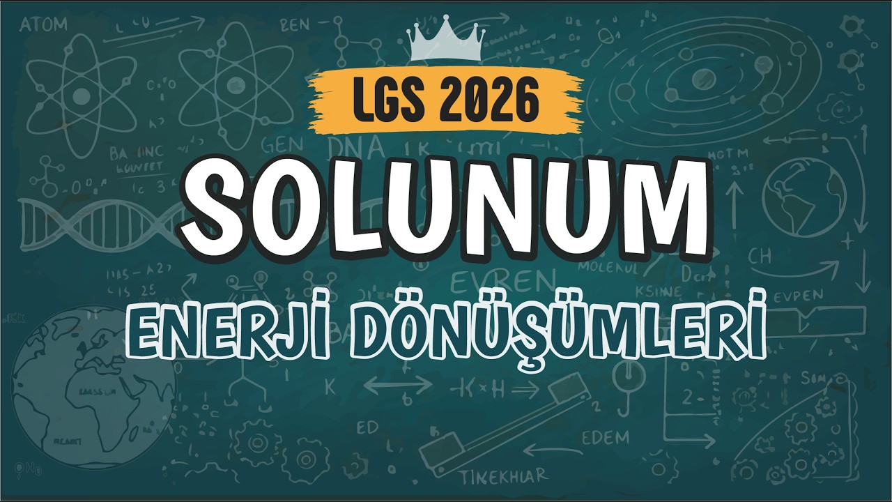 Solunum | Enerji Dönüşümleri | 8. Sınıf #LGS2026