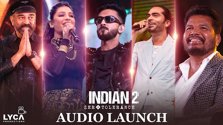 Indian 2 Audio Launch Full Video | Kamal Haasan | Shankar | Anirudh | Subaskaran | Lyca | Red Giant