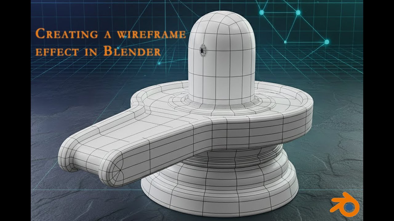 How to Render Wireframe in Blender ? - YouTube