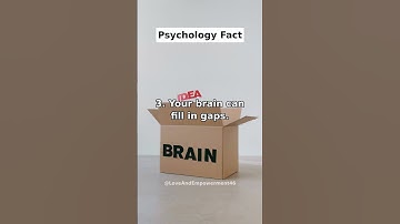 Your brain loves patterns.