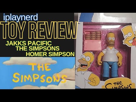 Toy Review - Jakks Pacific - The Simpsons - Homer Simpson