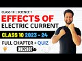 Effects of Electric Current Class 10 SSC - Oneshot | Maharashtra Board | Shubham Jha