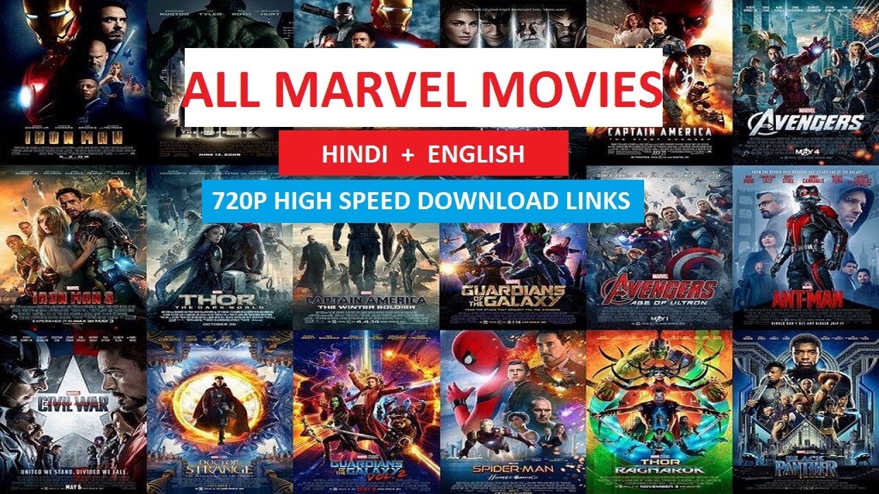 All Marvel Movies Hindi Dubbed 2008 - 2018 - Youtube-8665