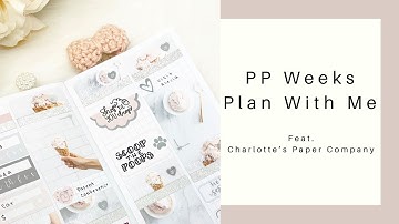 Print Pression Weeks Plan With Me  - Feat.  Charlottes Paper Company