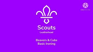 LDS Beaver Scout UK - Basic Ironing for Beavers and Cubs