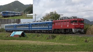【快速 仙山線紅葉号🍂】ED75-757号機+12系客車3両　2020年10月25日