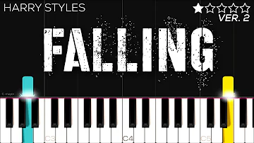 Harry Styles - Falling | EASY Piano Tutorial