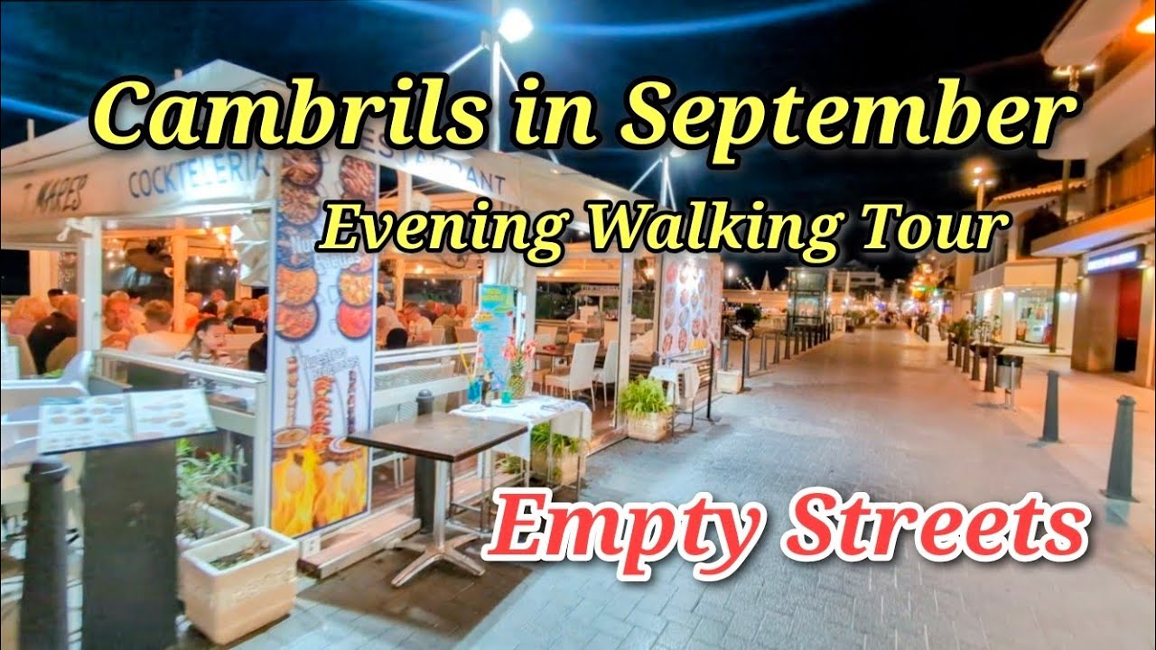 Вечерняя пешеходная экскурсия по Камбрильсу | Коста-Дорада после наступления темноты