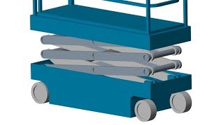 Celebrity Modeling a Scissor Lift Profile
