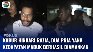 Mabuk dan Bawa Senjata Tajam, Dua Pria di Merauke Gagal Kabur dan Diamankan Petugas | Fokus