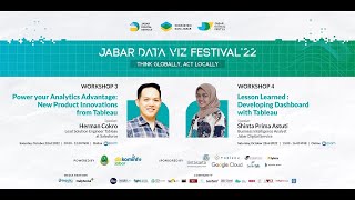 JDVF Workshop 4 — Lesson Learned: Developing Dashboard with Tableau