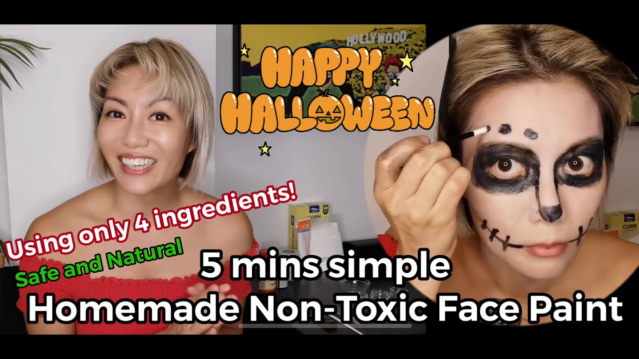 DIY Halloween Glow Face Paint :: Free eGuide