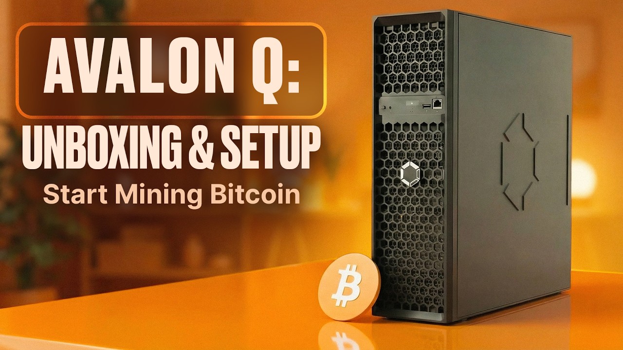 Как начать майнить биткоины с помощью Avalon Q