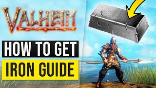 Valheim How To Get IRON Metal - (FAST Swamp GUIDE Iron Ore Location Tips)