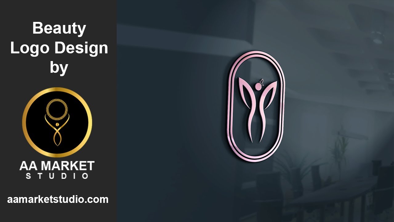 Beauty Logo Design By AA Market Studio