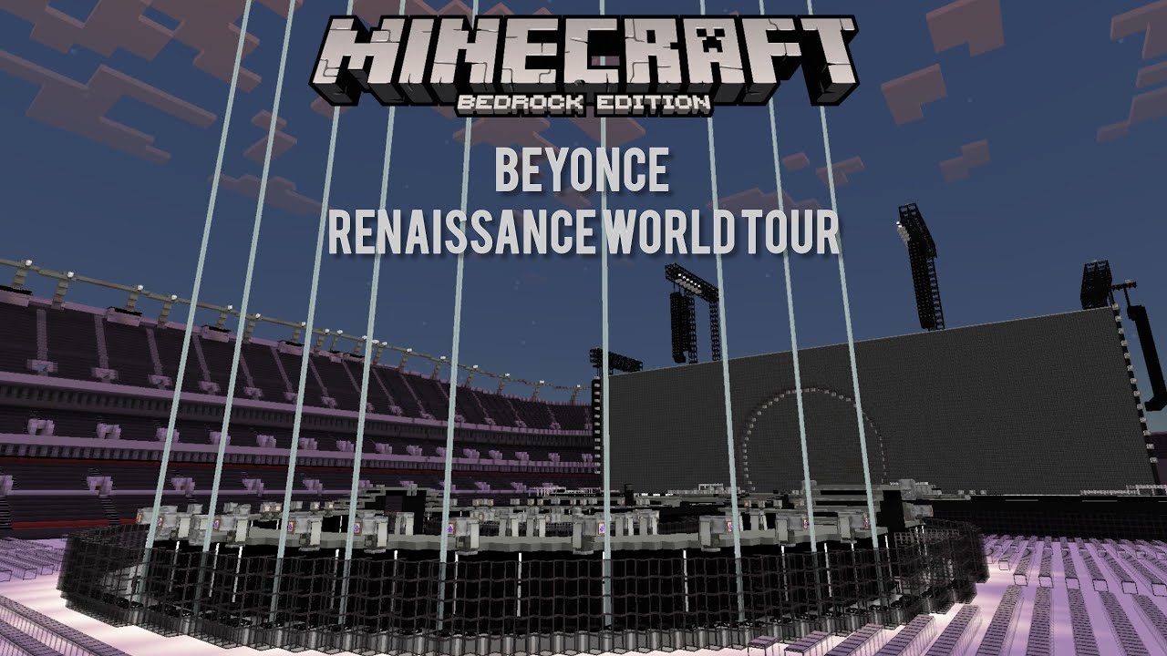 BEYONCÉ - Renaissance World Tour in MINECRAFT (Official Trailer) - YouTube