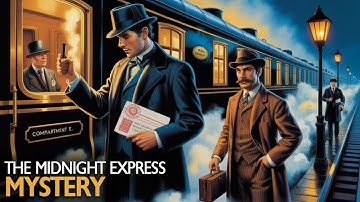 Sherlock Holmes and The Midnight Express Mystery | Cozy Victorian Train Sleep Story