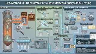 USA EPA Method 5F Nonsulfate Particulate Matter Refinery Stack Testing