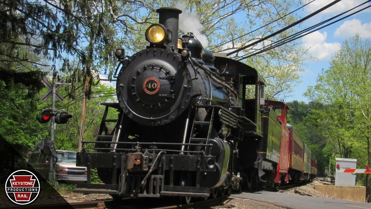 New Hope & Ivyland Railroad 40: The Lahaska Limited (HD)