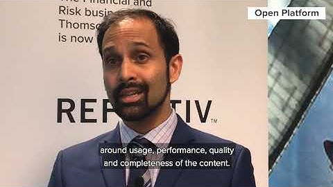 Refinitiv on the Open Platform at Singapore FinTech Festival 2018