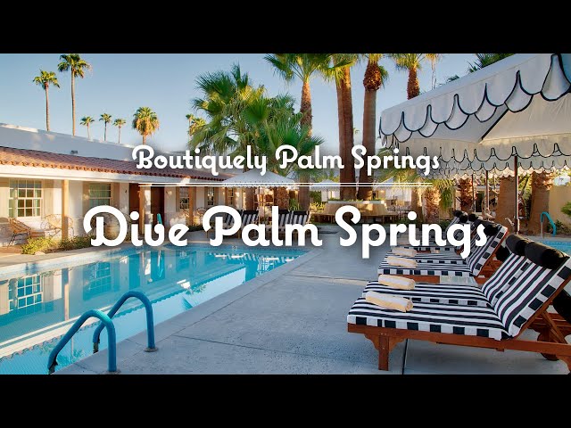 Dive Palm Springs Hotel Tour class=
