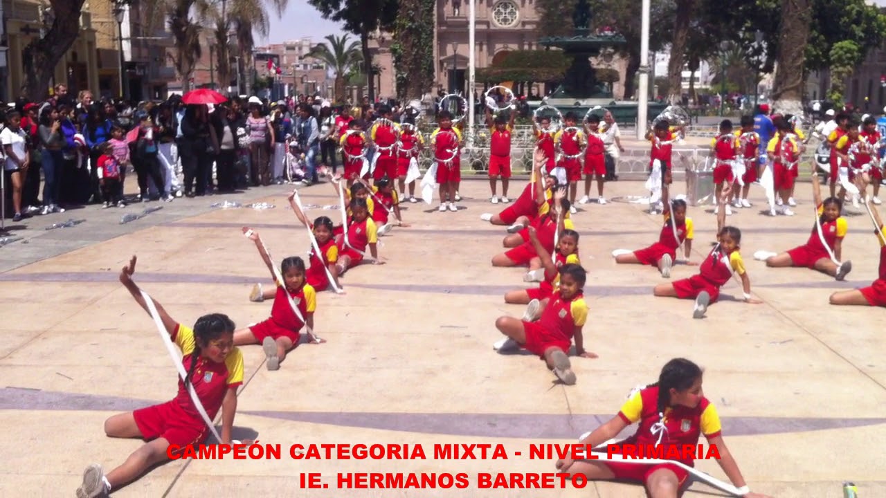 PROF ROMERO - EXHIBICION DE CAMPEONES DE LA REVISTA GIMNÁSTICA-PASEO CÍVICO TACNA